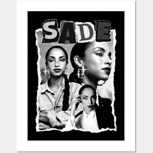 Sade - Sade Adu Vintage Bootleg Posters and Art